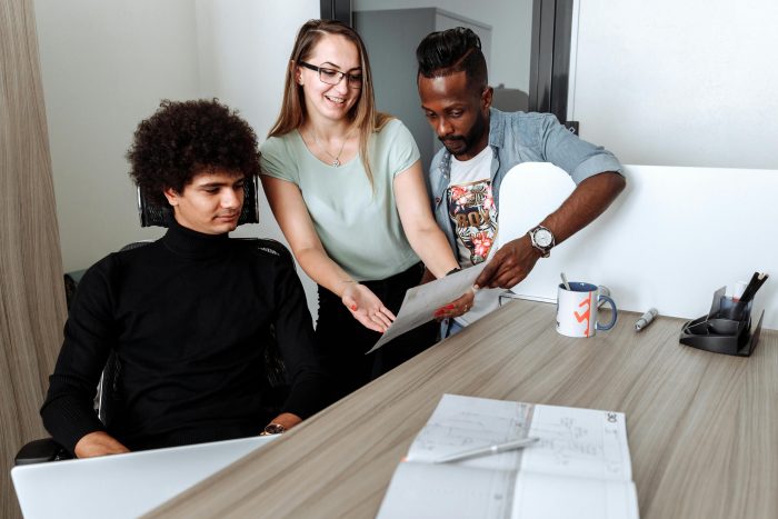 Co-working image libre de droit